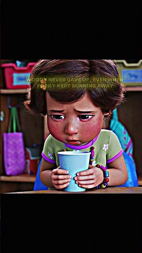 Woody Never Gave Up On Forky 🥹 | Toy story 4 | Toy story movie edit #shorts