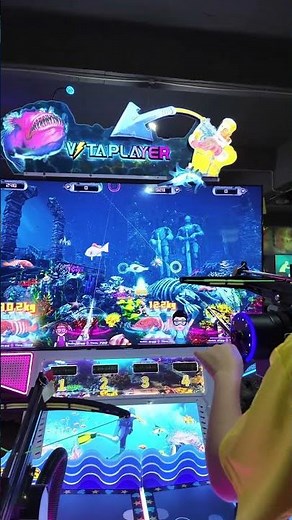 Deep Ocean Warfare Arcade Shooting Machine #Arcadeshootinggame