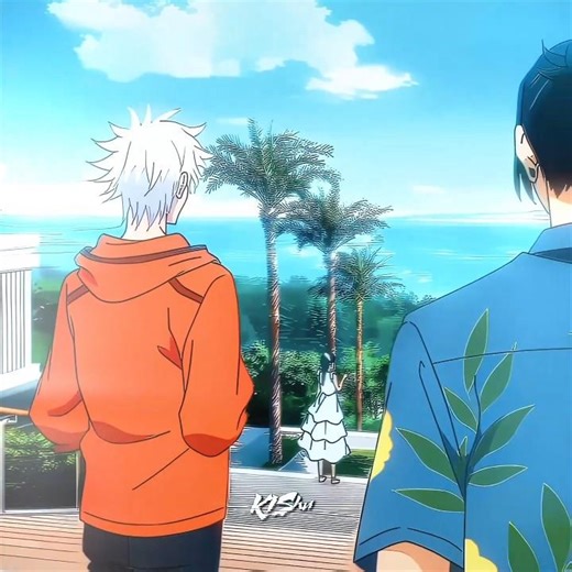 Gojo & Geto ❤️‍🩹 | headlights #anime #jjkseason2 #jjk #gojo #geto #shorts #fypシ #freinds ‪@DaddyVyuk‬