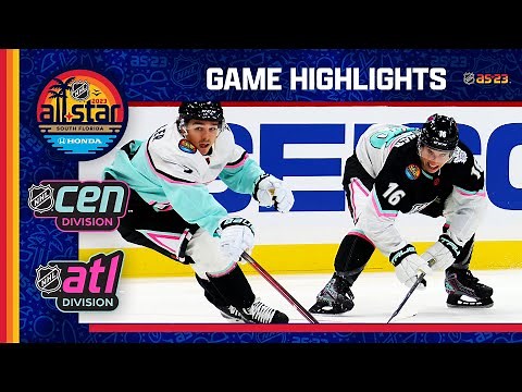Central vs. Atlantic | 2023 NHL All-Star Finals Highlights