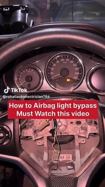 Bypass Airbag Light in Your Honda City