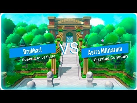 Drukhari (Spectacle of Spite) VS Astra Militarum (Grizzled Company) | Warhammer 40K Battle Report