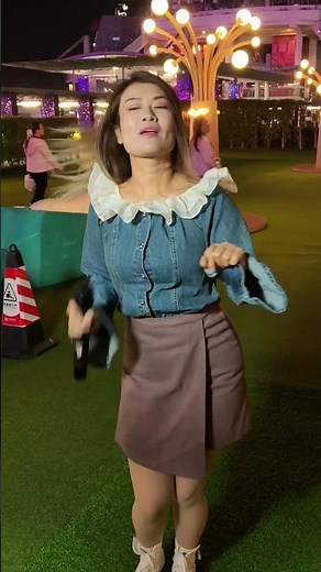 Tingting, one of Hong Kong's three princesses 💃 @ Wan Chai waterfront 2025.11.25