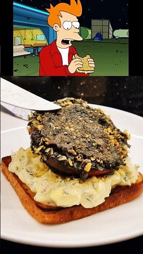 Fry's Egg Salad Sandwich Actually Tastes Good #futurama #recipe