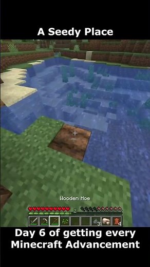 Day 6 of getting every Minecraft Advancement (A Seedy Place)