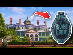 Building Disney's Haunted Mansion In Minecraft!