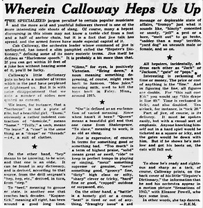 A Hepster’s Dictionary