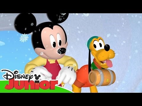 Musses Klubbhus: Långben, Kalle och den jättestora snögubben- Disney Junior Sverige