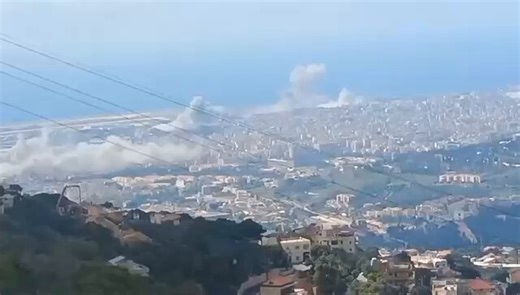Israeli Army: The Israeli Air Force hit about 100 Hezbollah HQs and targets within 10 minutes.The Israeli Air Force was preoccupied with Iran, limiting the number of strikes it carried out in Lebanon, increasing the reliance on Israeli Navy ships off the coast of Lebanon for targeted assassinations. The Air Force also provided very limited close air-support for Israeli ground troops and limited surveillance drone coverage. Unless Trump stops the Israeli war on Hezbollah, we should expect intensi