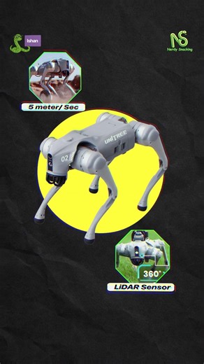 Viral unitree robot dog at india s AI summit #galgotiauniversity #unitree #facts #education