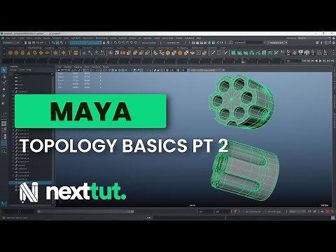 MAYA TUTORIAL | Topology Basics pt2