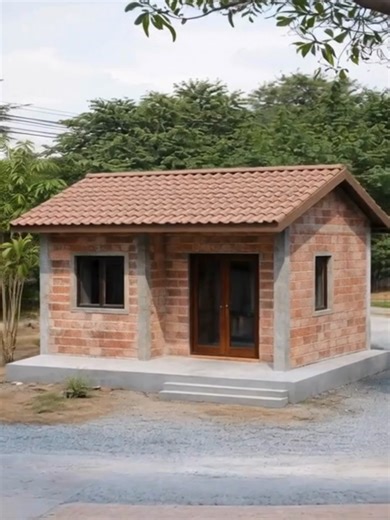 Projeto de casa 5x4 metros quadrados para quem pensa em construir uma casa pequena ou busca ideia de planta baixa de casa 5x4m. Quer construir uma casa com 1 quarto pequena? Então olha essa mini casa. Essa casa simples e pequena é perfeita para quem busca modelos de casas pequenas ou planos de casas pequenas. ❤️ #casapequena #casaspequenas #planosdecasas #projetodecasa #fachadasdecasas
