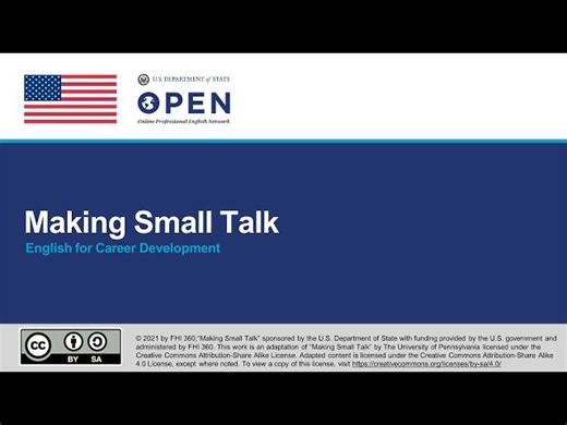 Business Tips - Learning How To Make Small Talk