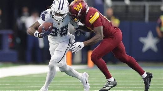 Lamb has a 74-yard TD catch and Bland gets a pick-6 as Cowboys beat Commanders 44-22