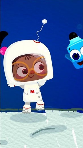 Let's discover outer space! 🌌 🚀Mona & Sketch become astronauts! 🌠 #shortskids