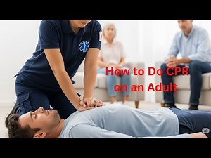 How to Do CPR on an Adult (Ages 12+) | Step-by-Step CPR Guide to Save Lives
