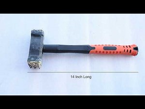 14 inch handheld bushing bit, hand bushing tool bit, handheld bush hammer tool