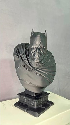 3D-printed Batman #thetechjournal #3dprinting #batman #darkknight #3dmodel