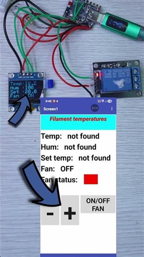 control anything from anywhere #firebase #wifi #diy #esp32