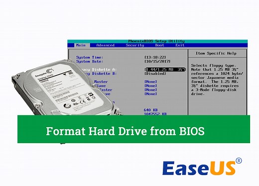 How to Format Hard Drive from BIOS in Windows [2025 How-to Tutorial]
