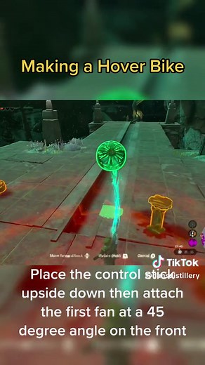 Exploring Hyrule with a DIY Hover Bike