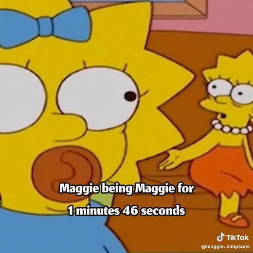 maggie solos | #fyp #foryou #foryoupage #fypp #simpsons #thesimpsons #maggie #maggiesimpsons