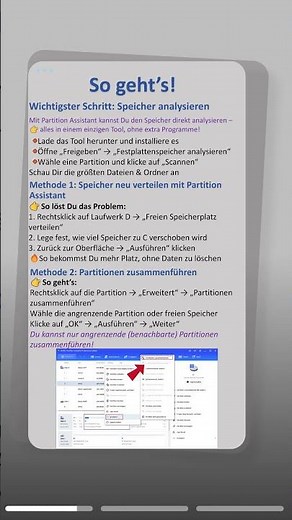Festplatte plötzlich voll?! 😱 DAS steckt wirklich dahinter!#pc #speicher #storage #full #tips