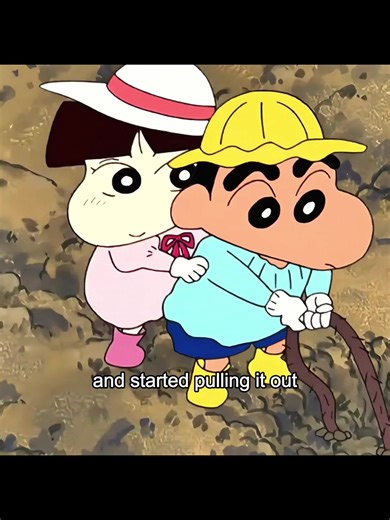 Shin Chan's Epic Sweet Potato Digging Contest