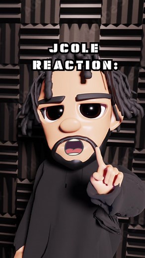 The beef is going crazy 😭 #jcole #kendrick #drake #viral #3danimation