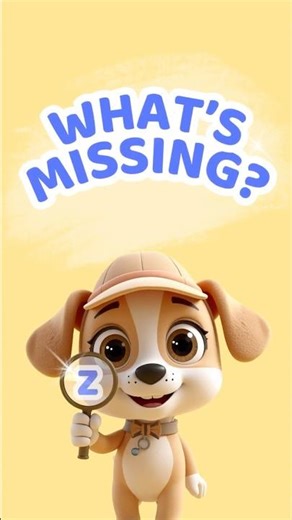 What’s Missing? Letter Z Game for Kids