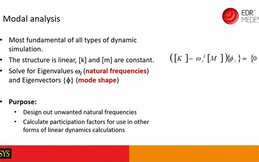 Understanding Linear Dynamics in Ansys Mechanical