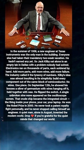 The Quiet Engineer Who Changed the Modern World | Jack Kilby’s Incredible Story