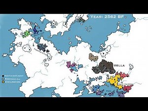 Ancient History of an Alien Planet - Map Timelapse [PART 1]