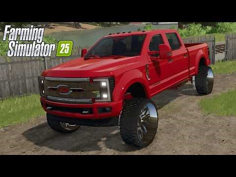 FS25 - 2019 Ford F350 King Ranch - CAR MOD for Farming Simulator 2025 ROLEPLAY | FS25 GAMEPLAY