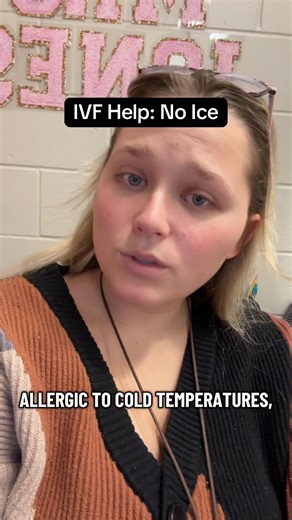 IVF LADIES!! I need your help. I can’t use ice on my injections sites because I’m allergic to cold temperatures. I am super worried about not being able to ice my injection sites especially regarding menopur. If you didn’t ice, what did you do? Thank you ❤️❤️ #ivf #infertility #ivfjourney #infertilityjourney #ivfmeds