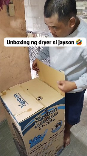 UNBOXING NG UTANG NA DRYER 😆😆😆😆 DAHIL WALA NG PANTIIII PURO ULAN HAHAHAHAHA | Caila Cruz