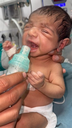Optimal care for a baby in the NICU involves effective use of a nebuliser❤️🥰 #baby #cutebaby #Delivery #newborn #afterbirth #nicu | Docter Indu