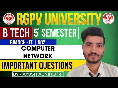 Computer Network Important Questions | IT-502 | RGPV Exam 2025 | ‪@EngineeringBoyz07‬