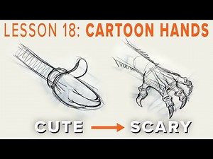 Learn to Draw Anatomy - Cartoon Hands