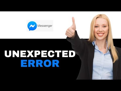 How To Fix Messenger Didnt Open An Unexpected Error Occurred 2025