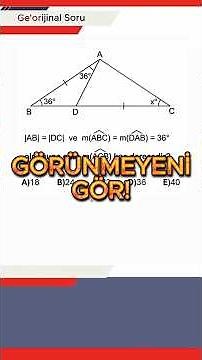 That "Unseen" Move in Geometry! | Ge'original Question