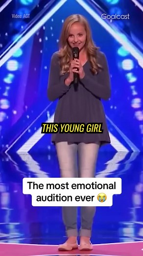 WOW! 13-Year-Old Girl Sings for Her Dad Battling Cancer in Emotional Audition 😢 #EvieClair #AGT #TalentRecap #goldenbuzzer #americasgottalent #fy #fyp