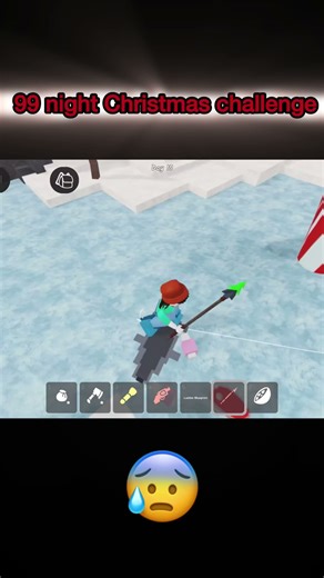 99 night Christmas challenge #game #roblox #robloxedit #shorts
