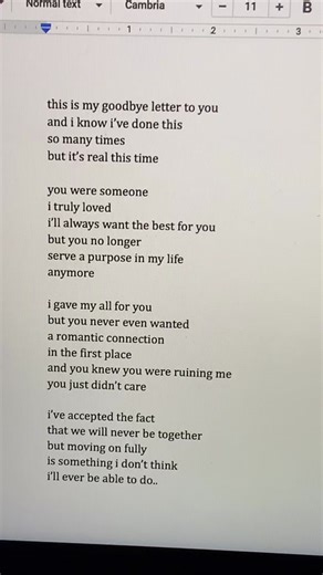 our final goodbye #poem #poetrytok #writing #foryou #poetry #fyp | goodbye letter