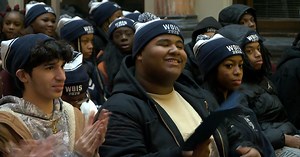 World of Inquiry students celebrate next steps in Senior March