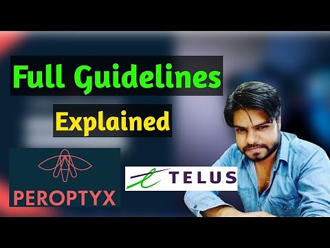 Full Guidelines explained - Peroptyx Map Work