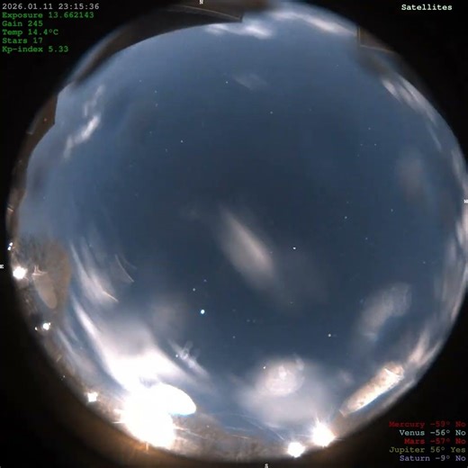 2026-01-11 [40 secs] [4K] 40s Night Sky Beautiful Relaxing Night Sky in Glorious 4K | Stars, Meteors