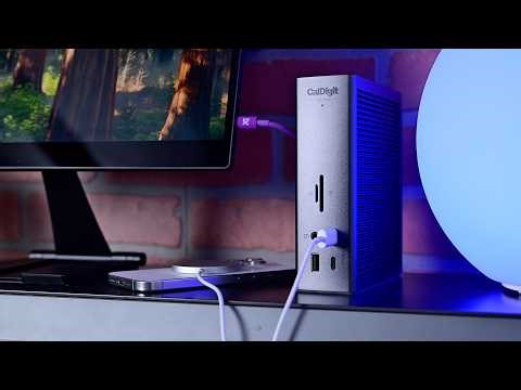 Ultimate Docking Station for Mac Users in 2025 -- CalDigit TS5 Plus Review!