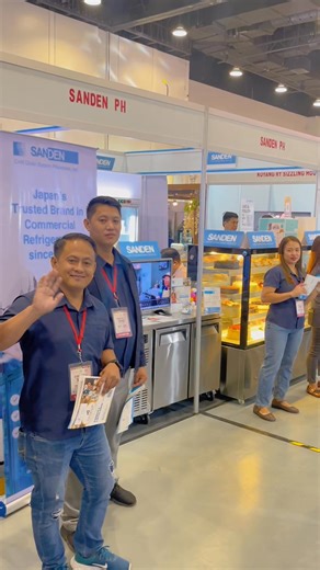 A huge thanks to everyone who dropped by Booths 59 & 62 to experience Sanden’s plug-in chillers in action at the One Pampanga Food & Beverage Expo 2025 held at SMX Clark. ❄️ From café owners to hotel chefs, restaurant managers, and food retailers — we’re truly grateful for the chance to connect with you and share how Sanden helps keep everything fresh. 💙 Special thanks as well to our valued sponsors — Pocari Sweat, The Pastry Company, and Wiggies Ice Cream for making this event even more exciti