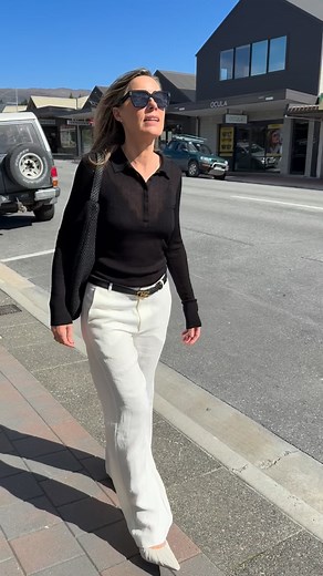 Debs ready to be out of the town this weekend in the new St Agni 🤍🤍🤍 | DEVàL Boutique